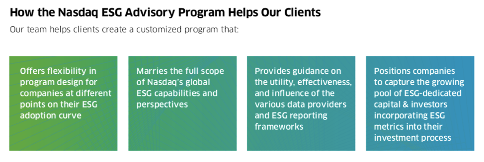 ESG Advisory Program