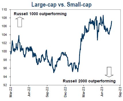 large cap vs small cap