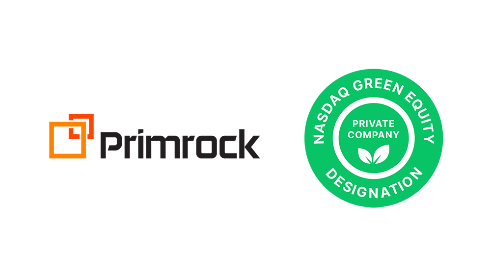 Primrock Nasdaq Green Equity Designation - Private Company