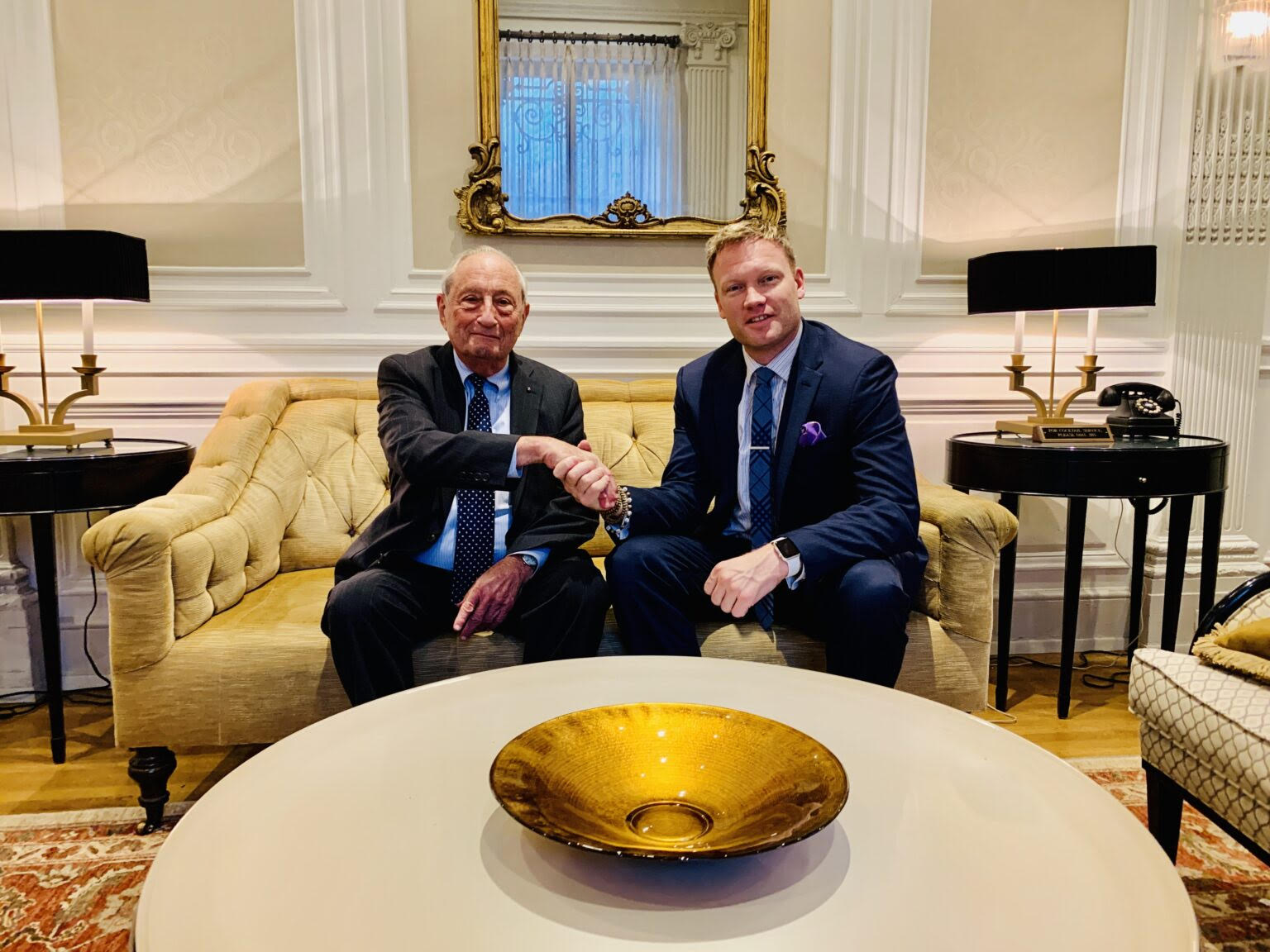 Left: Rob Briskman (President); Right: Chris Rohe (CEO)