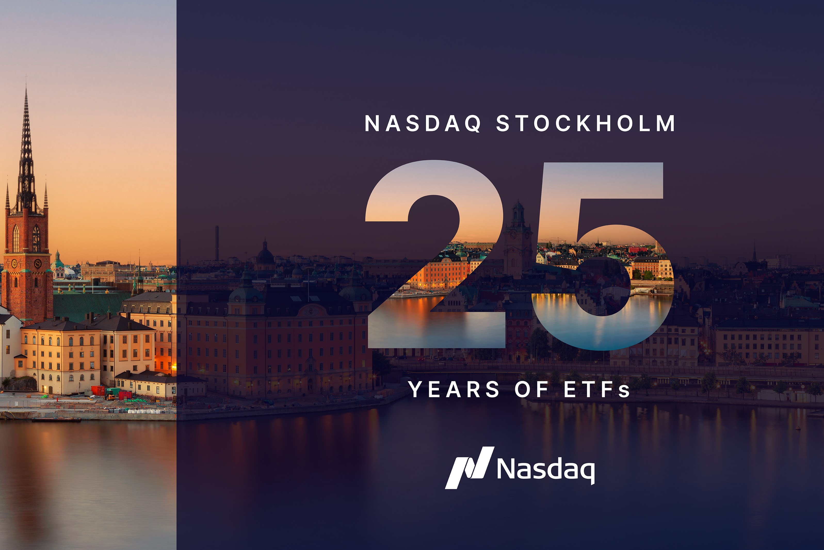 25 years of ETFs on Nasdaq Stockholm