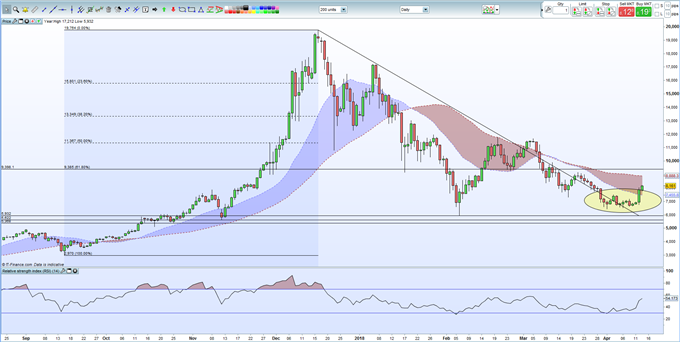 Litecoin Daily Price Chart