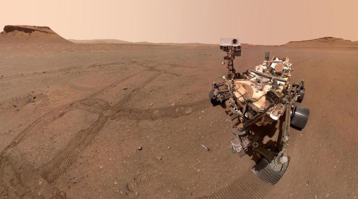 NASA's Perseverance Rover takes a selfie on Mars