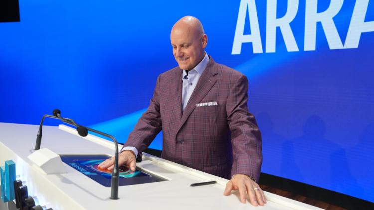 ARRAY Technologies rings the Nasdaq stock market closing bell on August 28, 2025.