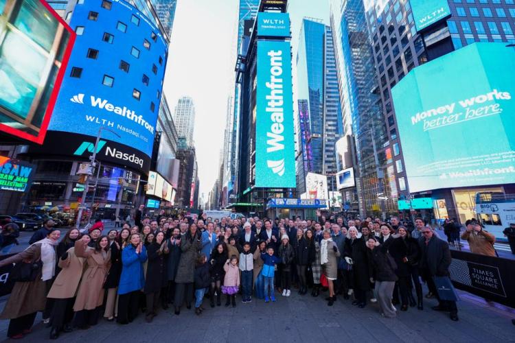 Wealthfront Rings the Opening Bell