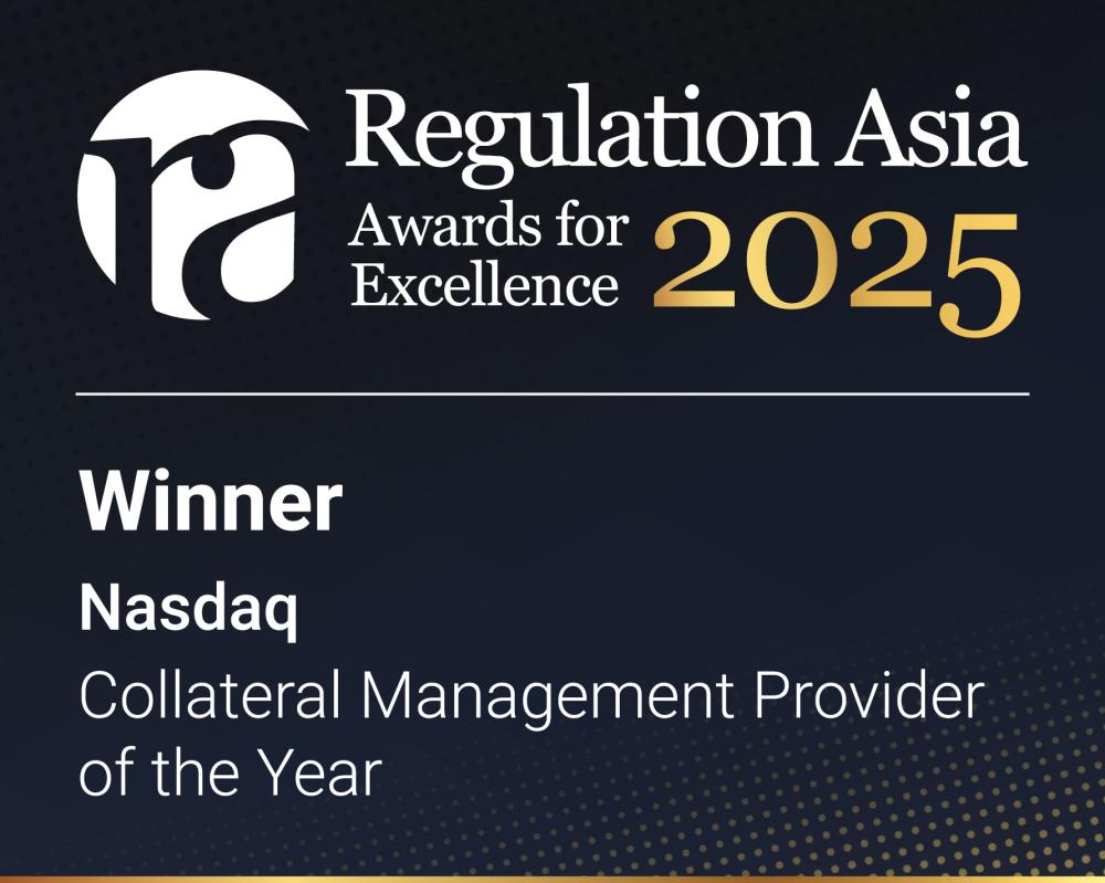 Regulation Asia 2025 Awards - Collateral management Provider